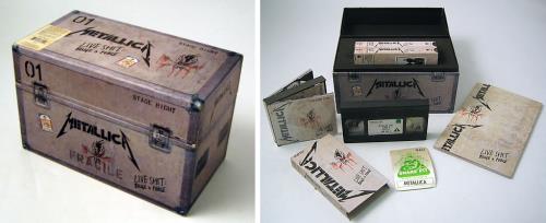 Metallica Live Shit: Binge & Purge - VG/EX UK box set (24274)